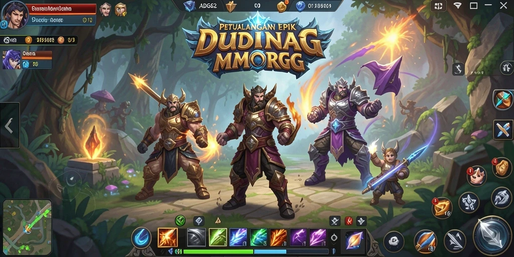 Tampilan gameplay <strong>ADG62</strong> yang menampilkan petualangan seru dalam MMORPG.