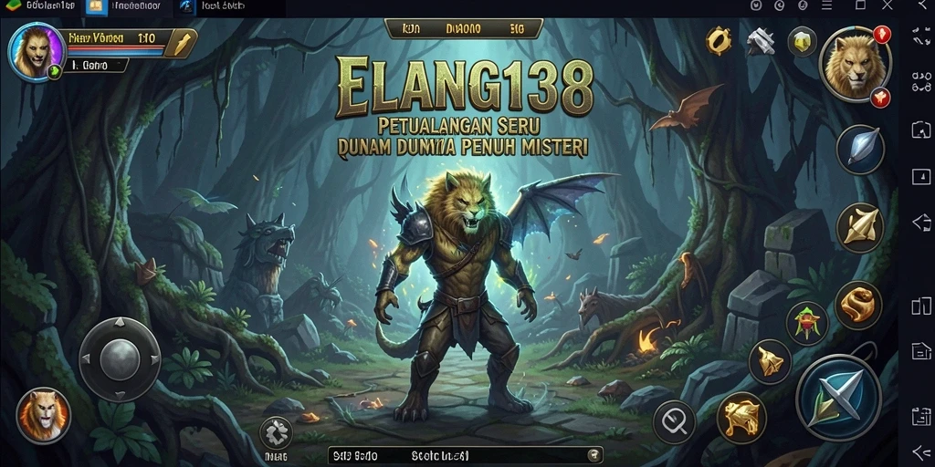 Tampilan gameplay ELANG138 yang intens dan penuh tantangan.