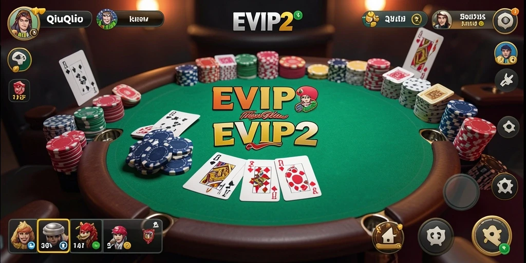 Screenshot gameplay QiuQiu yang menarik dalam EVIP2.
