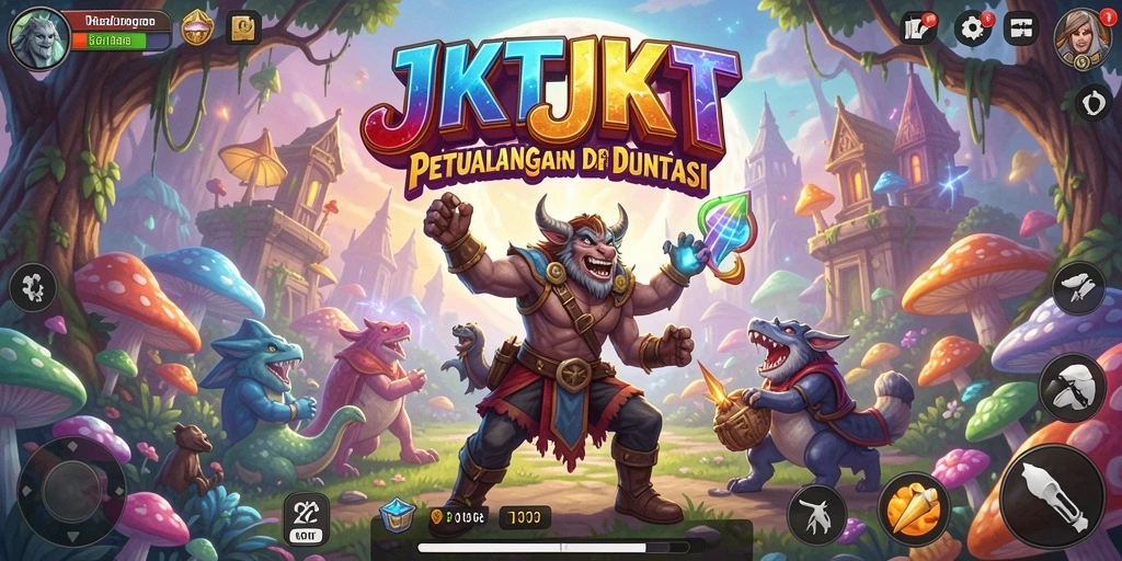 Visual menakjubkan JKTJKT dalam aksi RPG