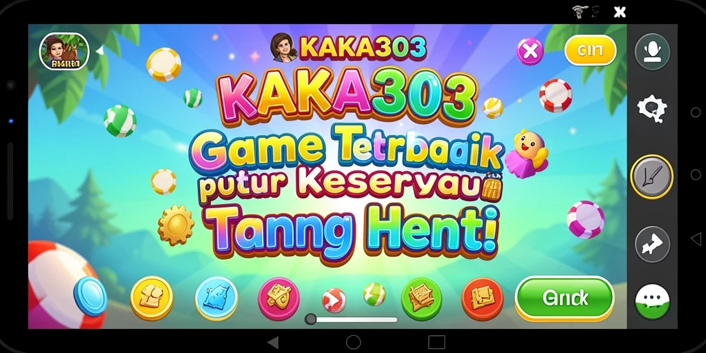 Tampilan utama gameplay Bingo di KAKA303 yang seru dan interaktif.