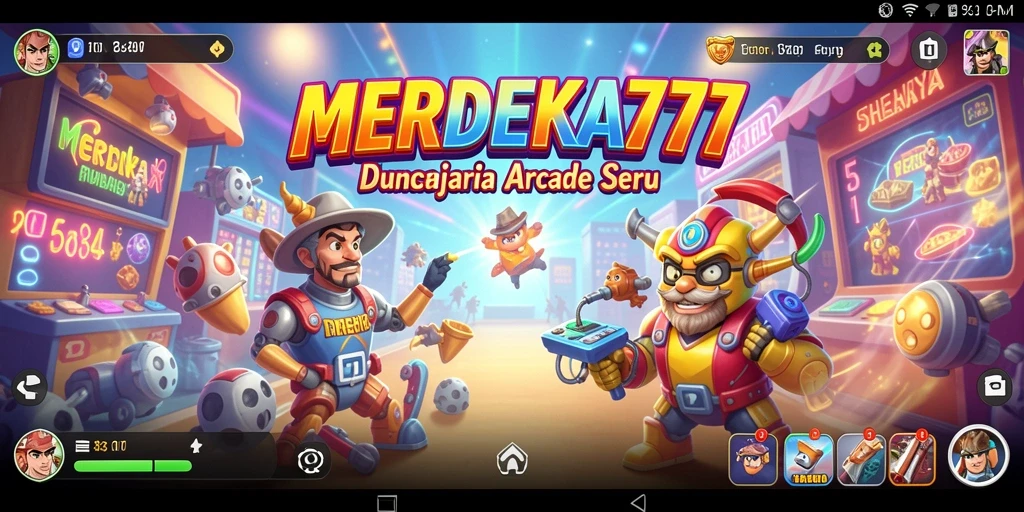 Tampilan gameplay seru di MERDEKA777 dengan grafis menawan.