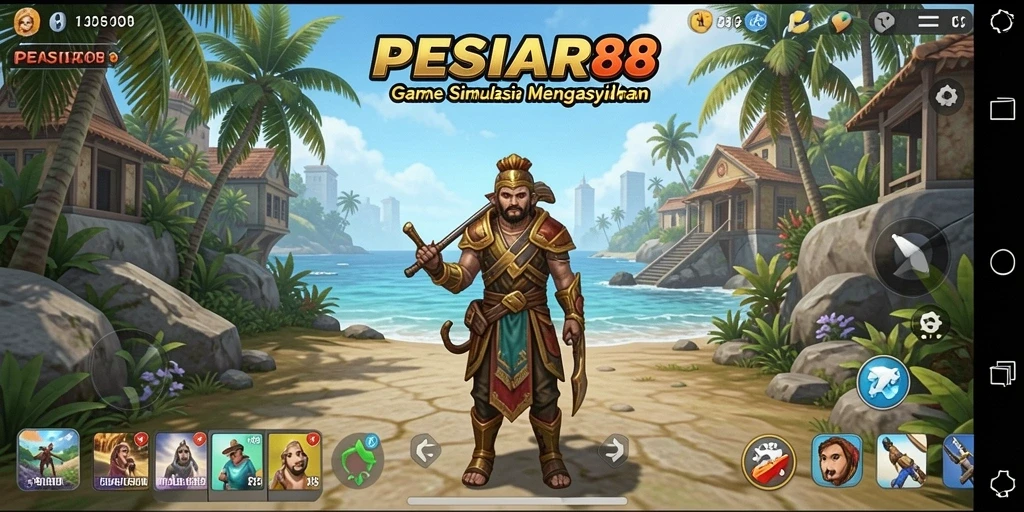 Tampilan gameplay PESIAR88 yang menarik dan interaktif.