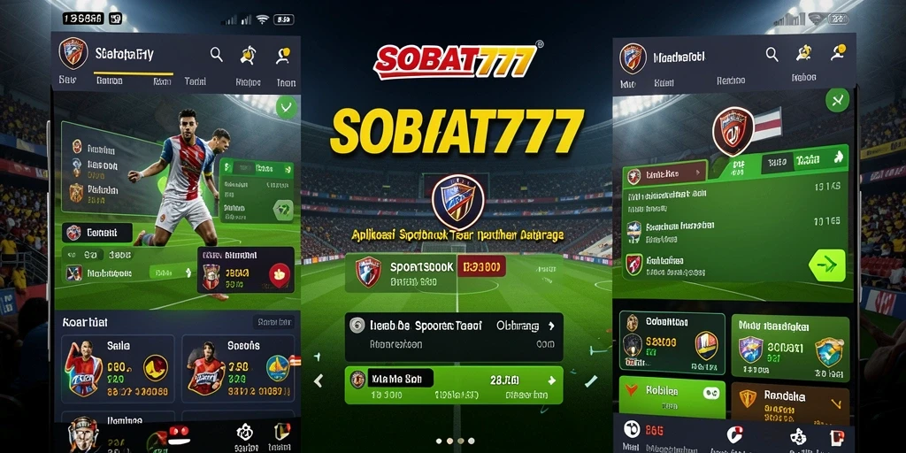Tampilan menarik dari gameplay SOBAT777 saat memasang taruhan olahraga.