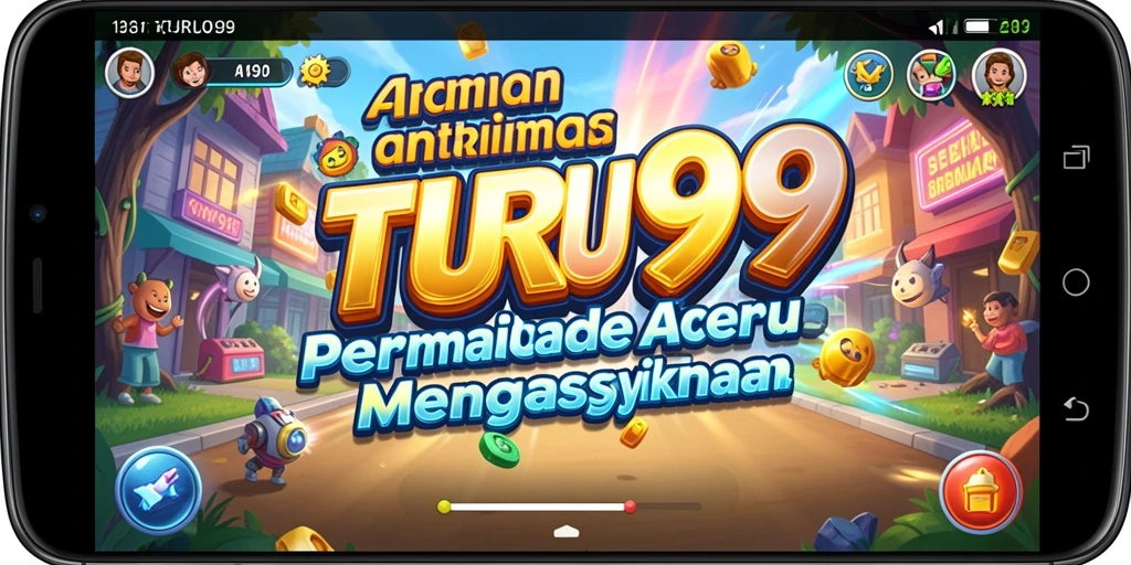 Tampilan screenshot utama TURU99 dengan gameplay Arcade yang menarik.